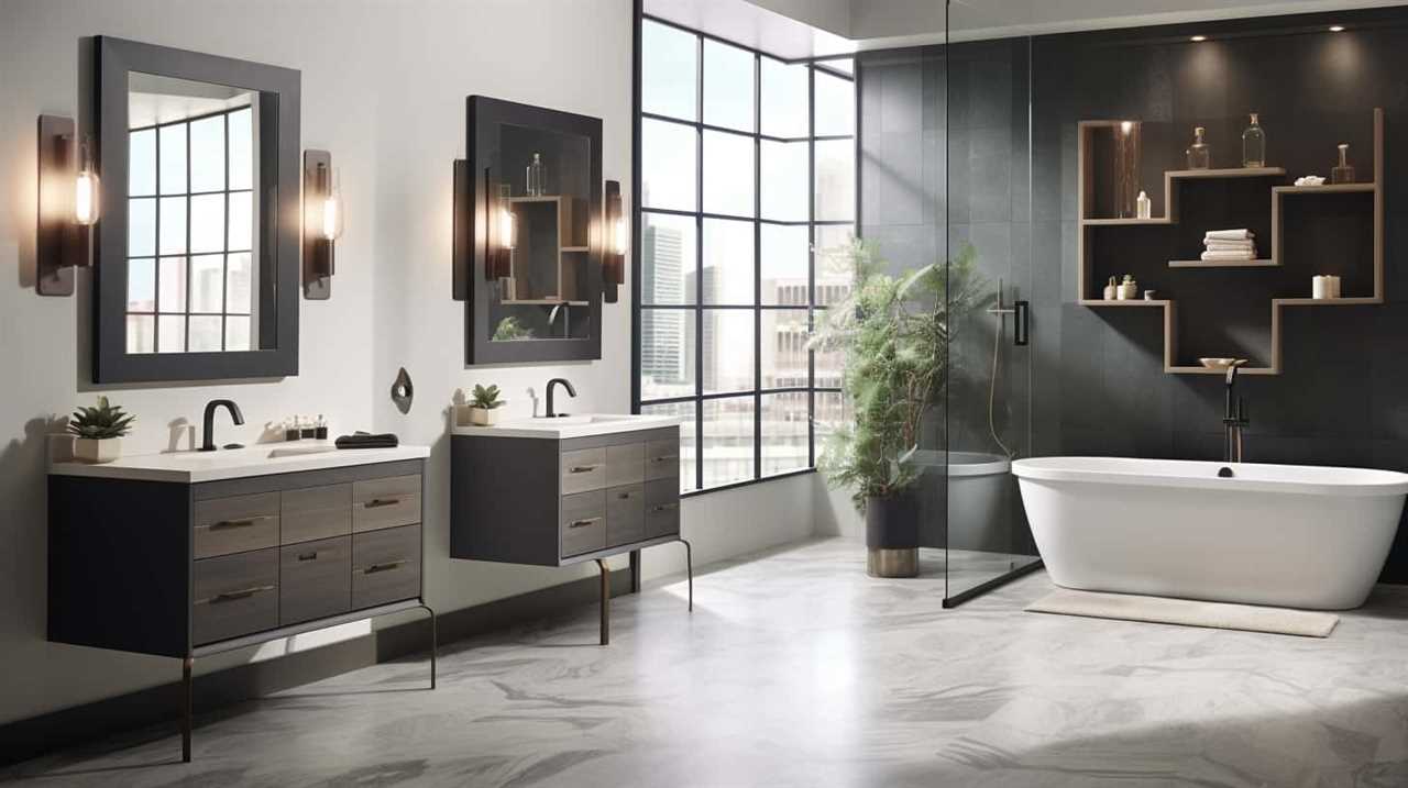 modern led bathroom vanity lighting