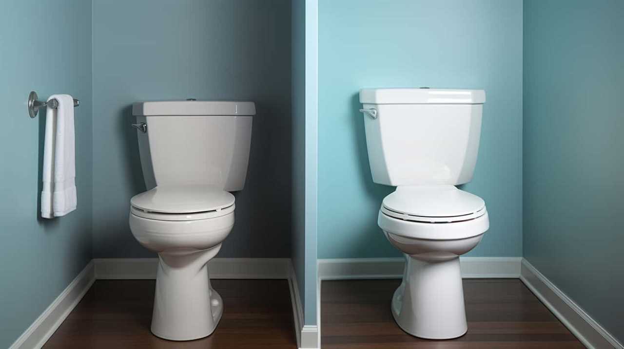 toilet elongated
