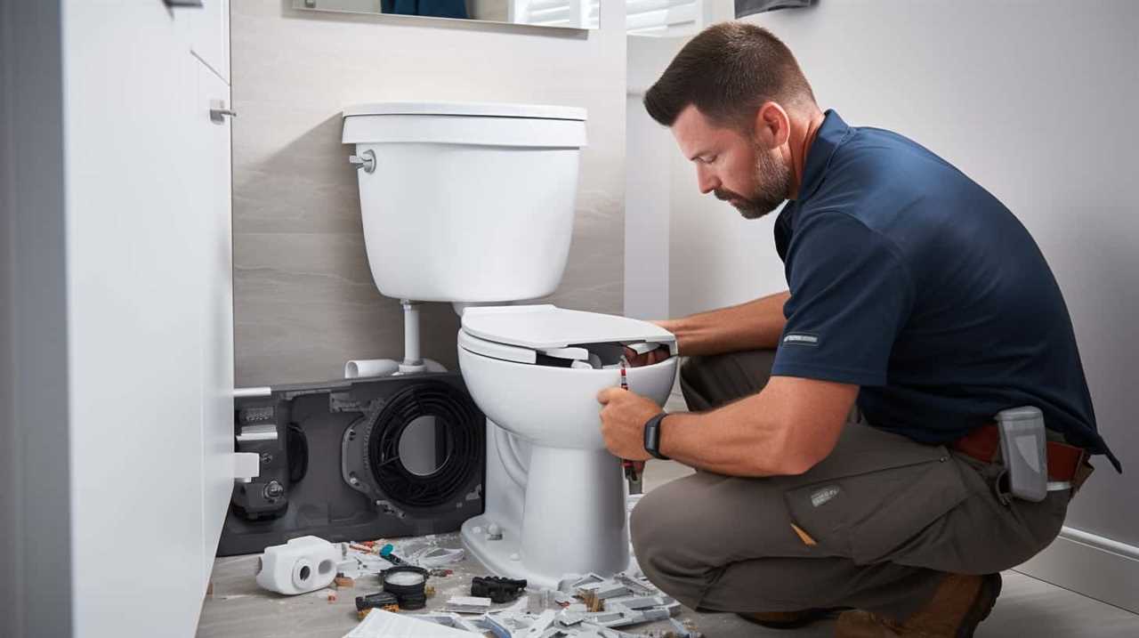 comfort height toilet with bidet