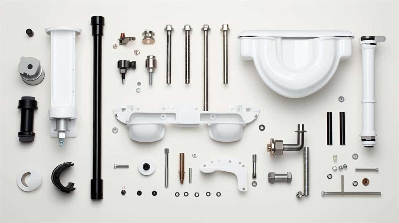 toilet parts in tank