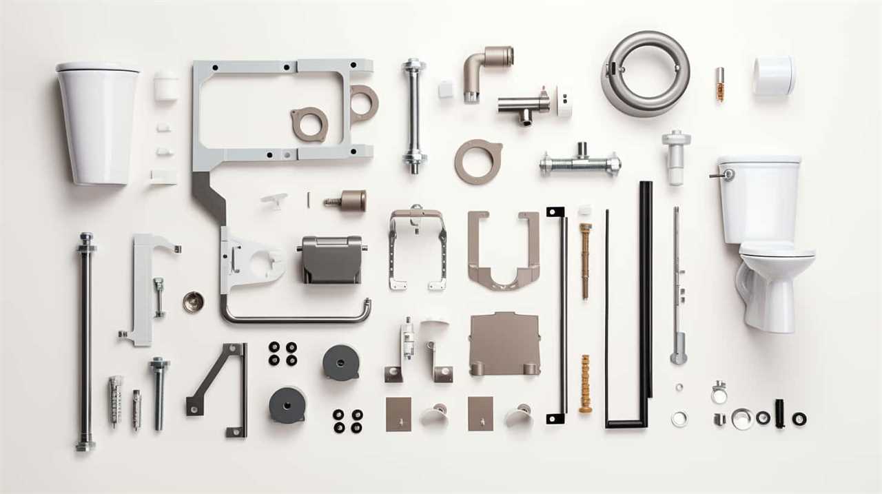 toilet parts in tank