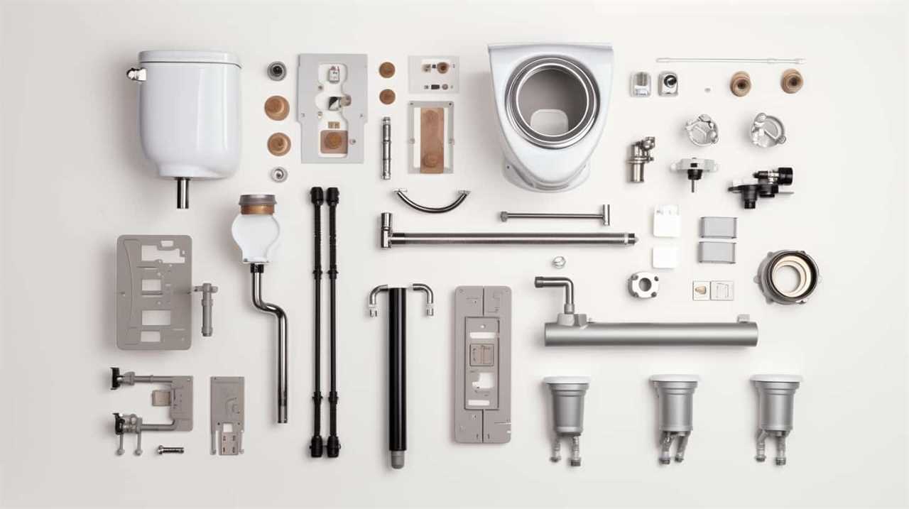 toilet parts in tank