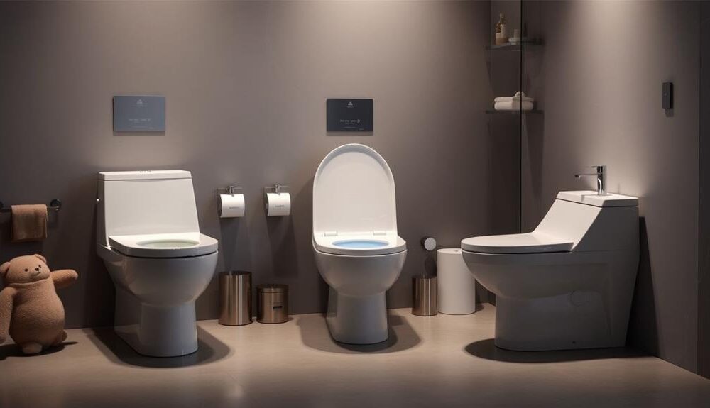 smart toilet brand comparison