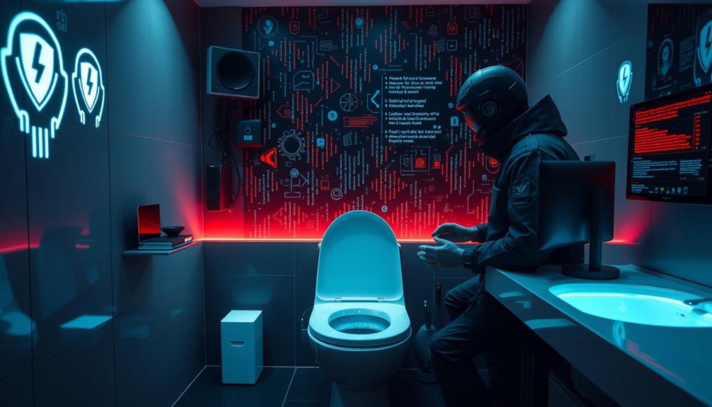 smart toilet cybersecurity threats