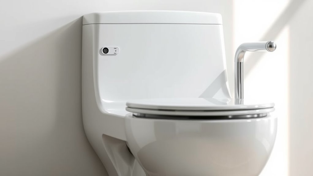 accessible hygienic flushing options