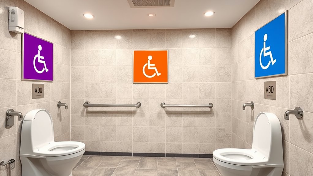 accessible signage and visibility