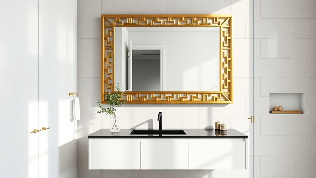 artistic mirror frame styles