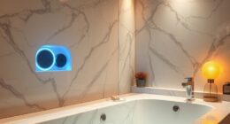 bathroom sensory environment setup