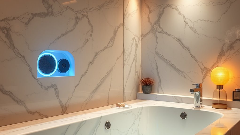 bathroom sensory environment setup