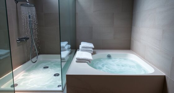 baths versus showers