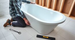 bathtub installation step by step