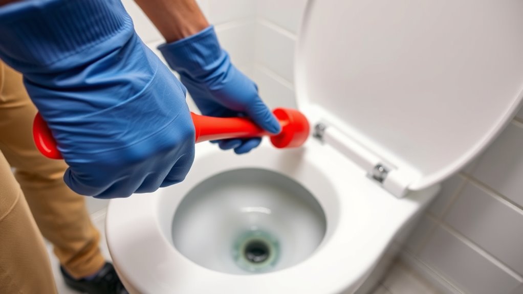 call professional plumbing assistance