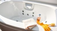 cleaning and maintaining jetted tubs