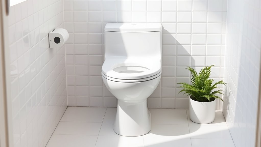 compact efficient space saving toilets