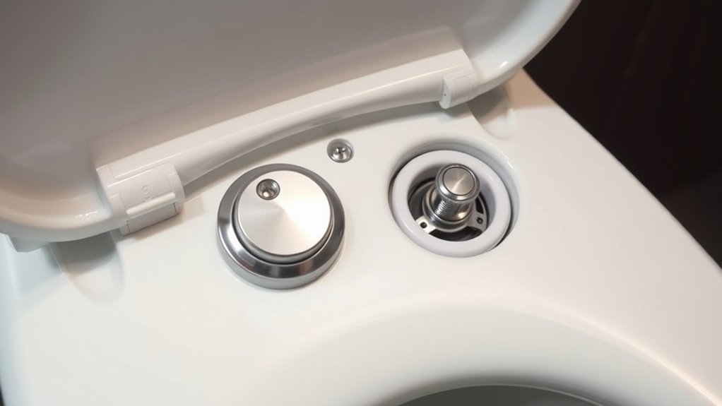 dual flush mechanical components