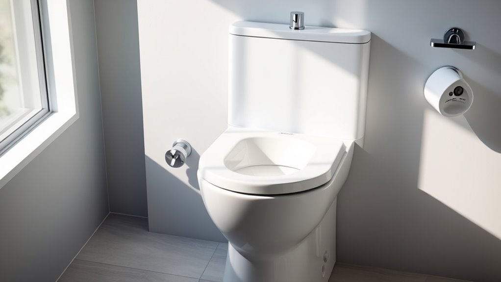 eco friendly hygienic smart toilet