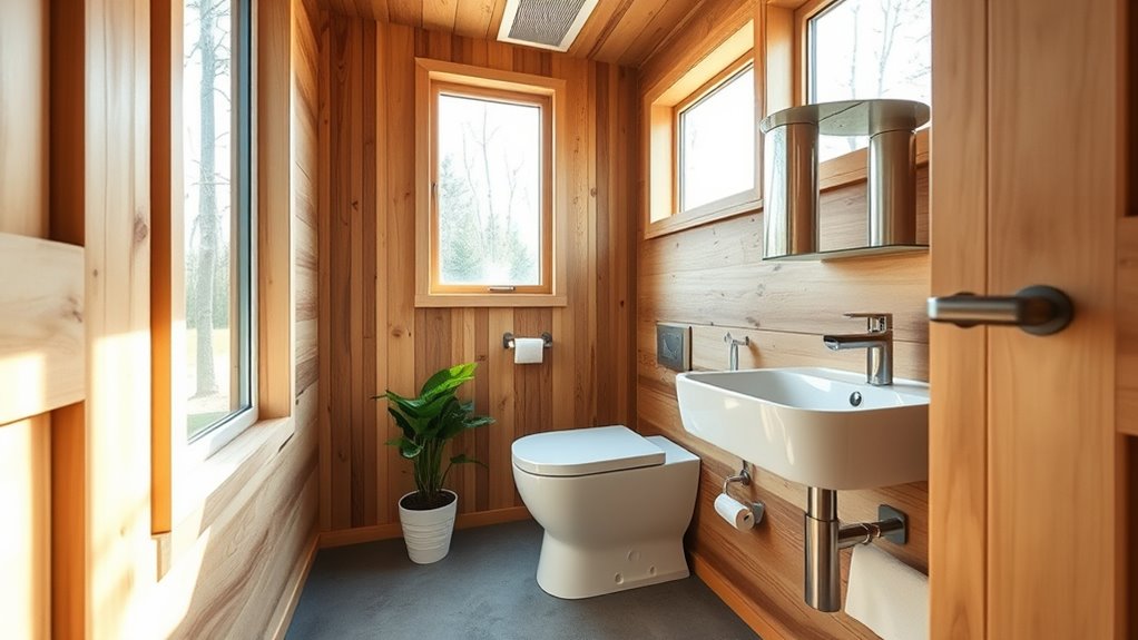 eco friendly waterless toilet
