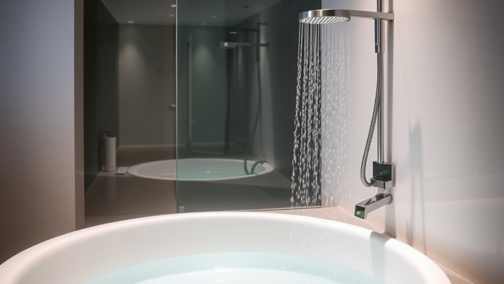 efficient water saving shower options