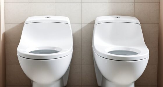 efficient water saving toilets