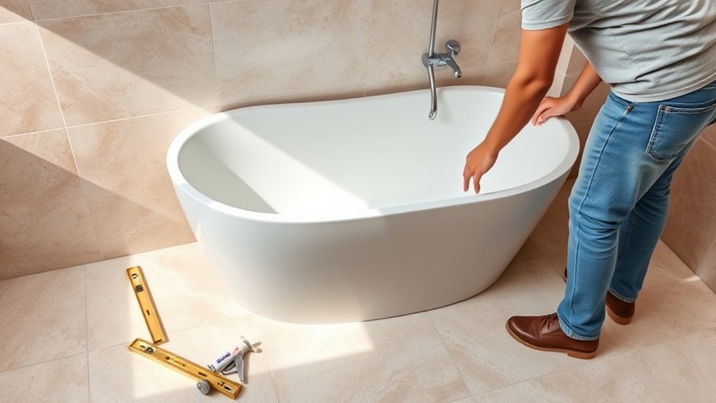 finish waterproof wall and flooring