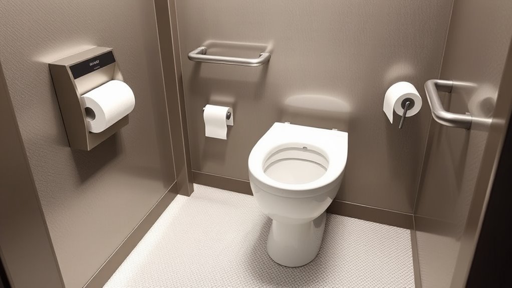 hygienic accessible restroom fixtures