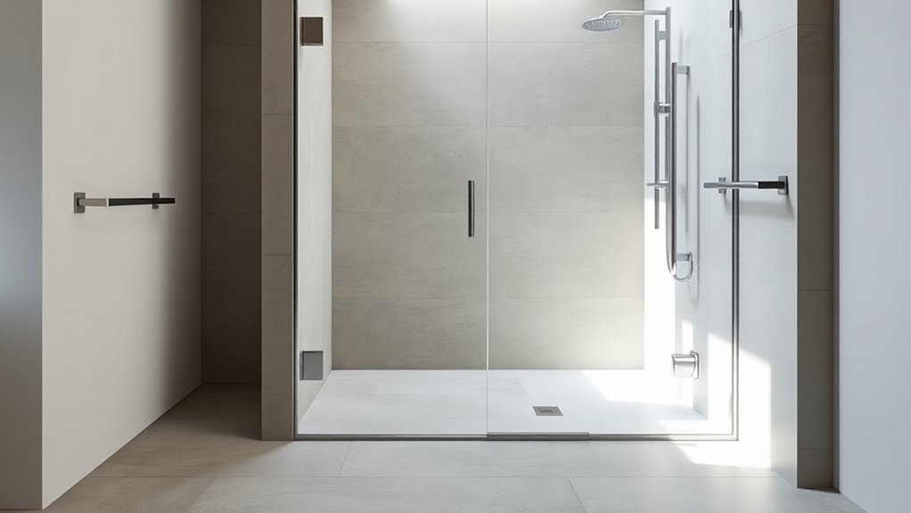 inclusive accessible shower design