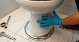 install bathroom toilet step by step