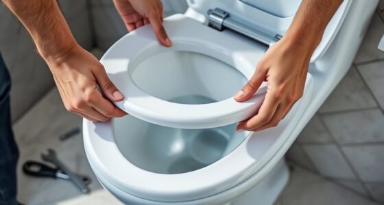 install bidet seat properly