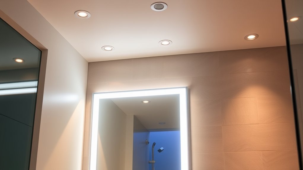 layered lighting creates ambiance