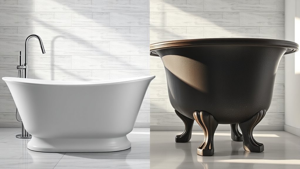 lightweight adaptable bathtub options