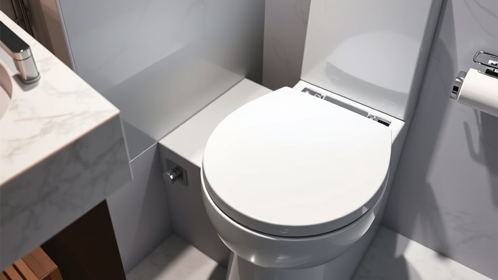 luxury smart toilet features