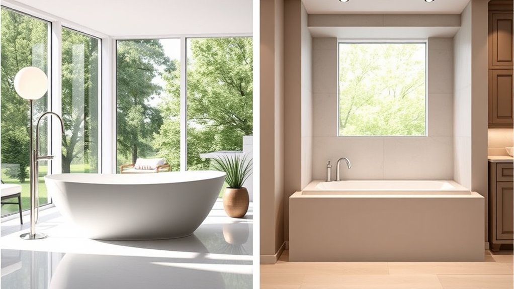 matching bath style preferences