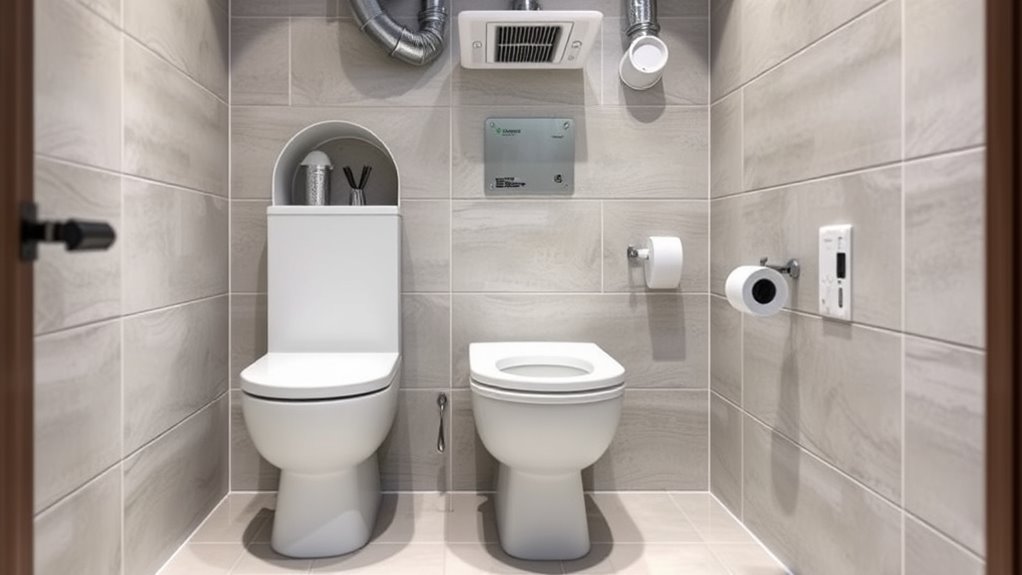 proper plumbing and ventilation