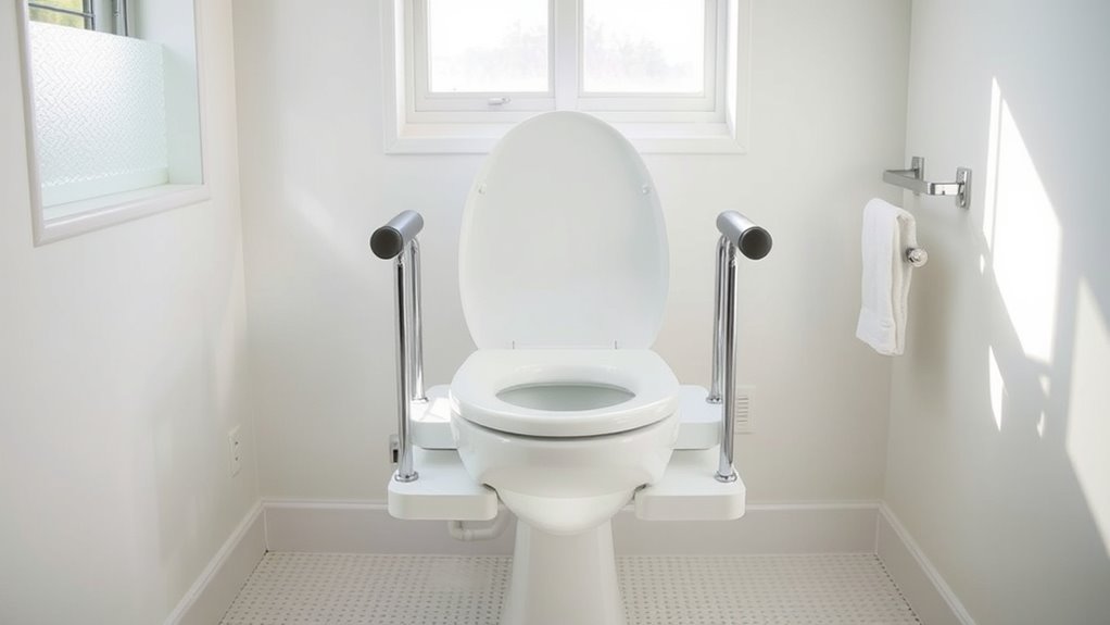 raised toilet installation guidance