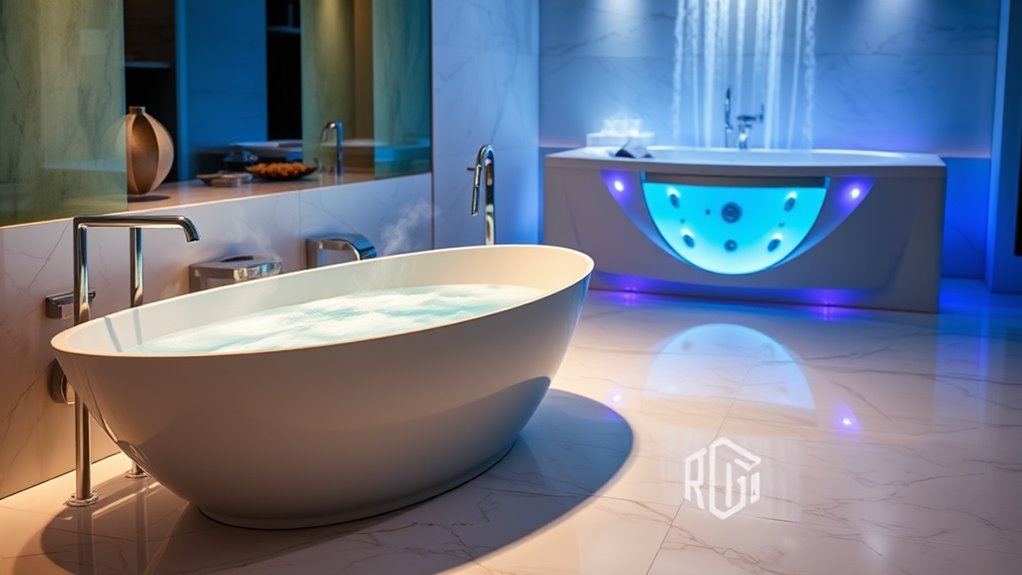relaxing customizable hydrotherapy experience