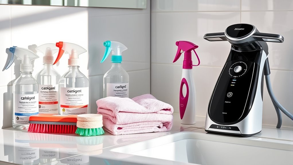 safe effective bathroom disinfectants