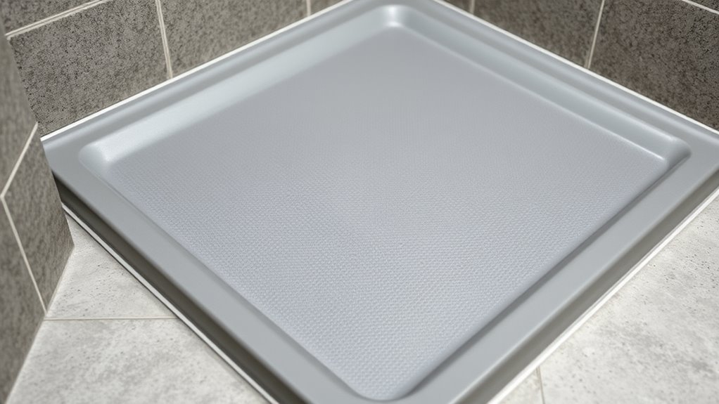 sealing shower pan effectively