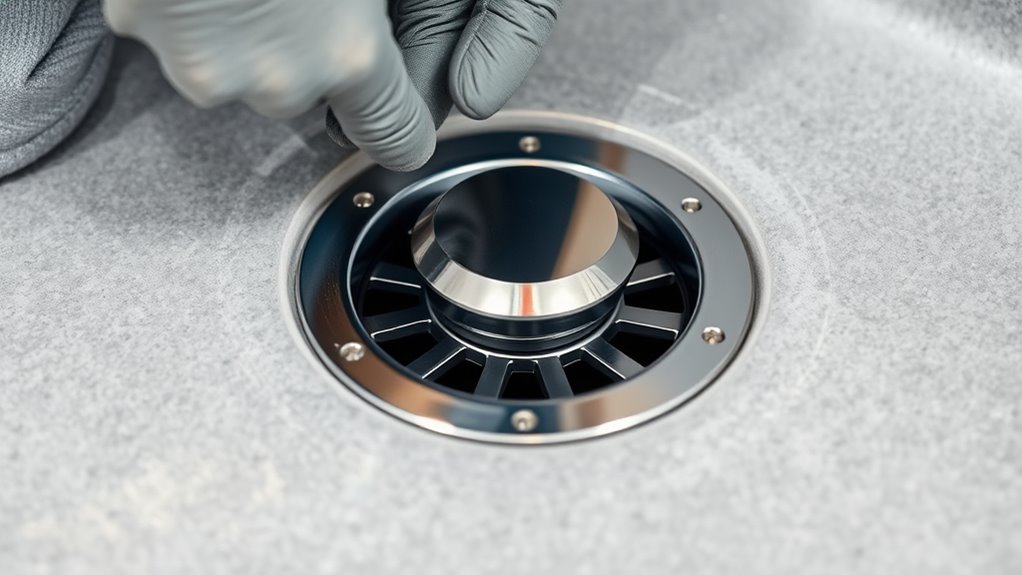 secure drain pipe connection