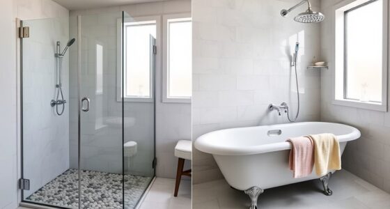 shower or tub choices