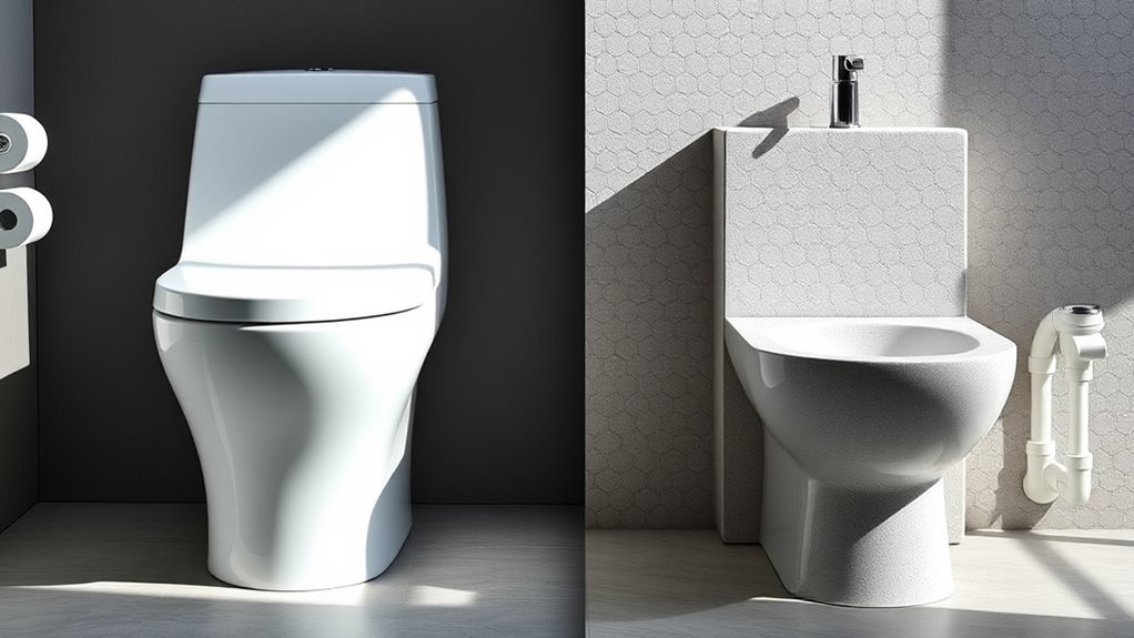 sleek customizable bathroom design