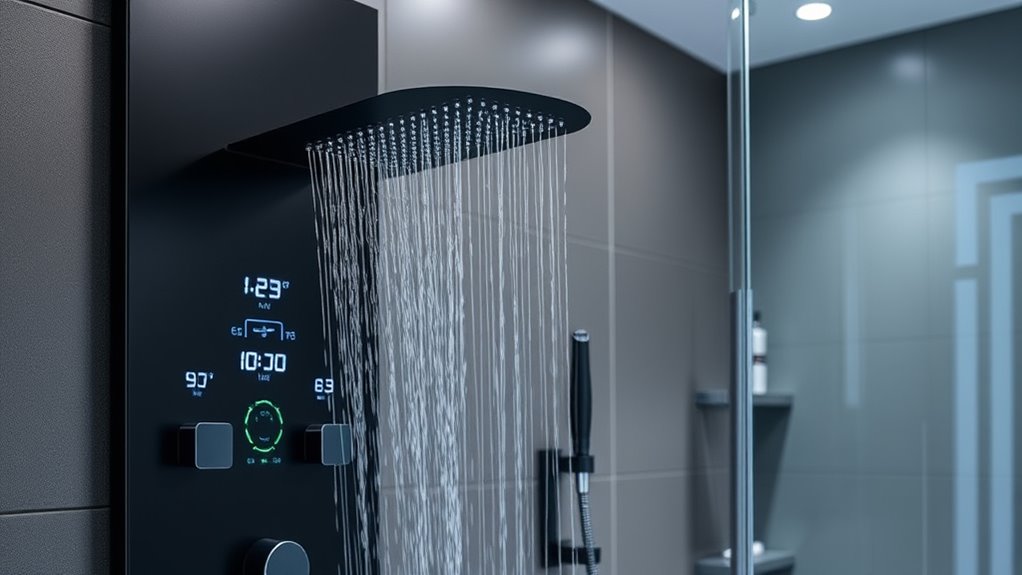smart customizable shower control