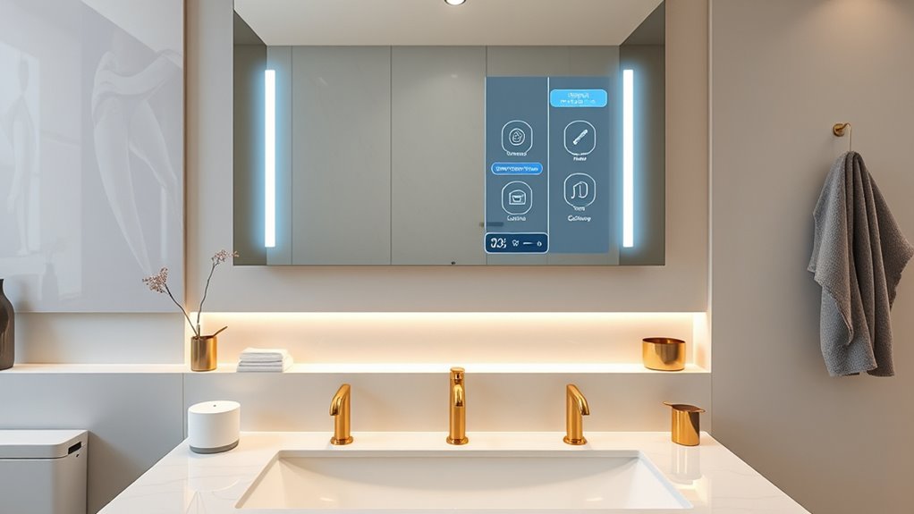 smart seamless bathroom technology