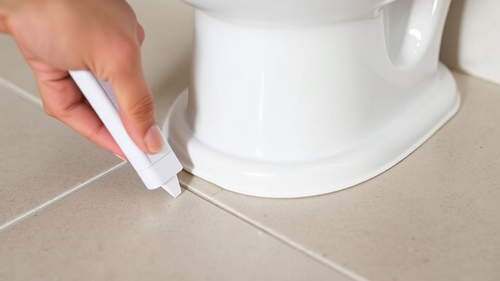smooth even caulk line