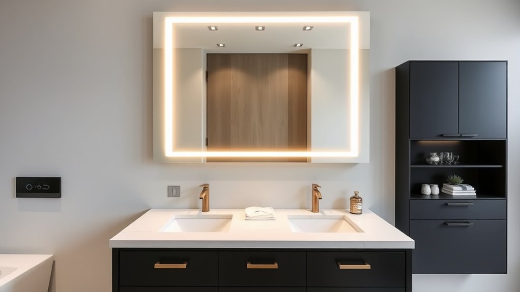 stylish functional storage integration