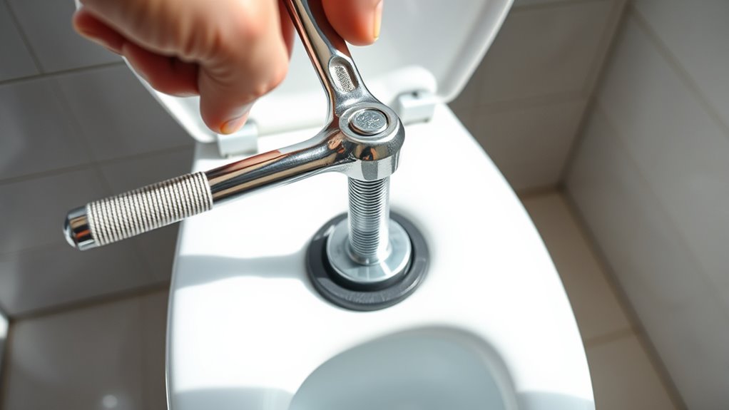 tighten bolts check stability