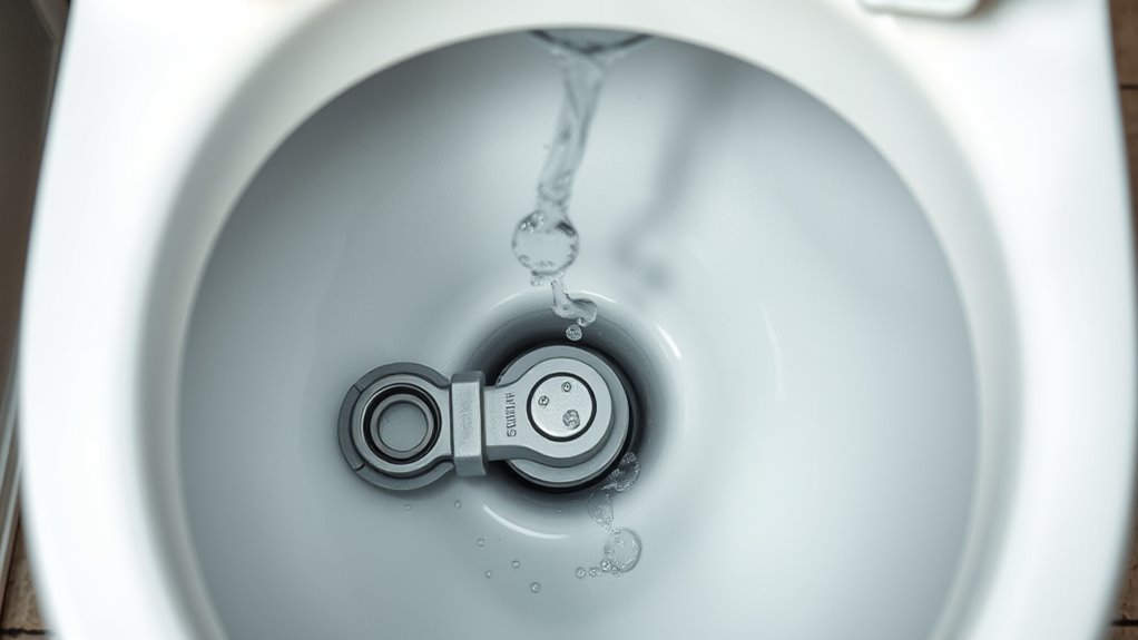 toilet flushing system mechanics