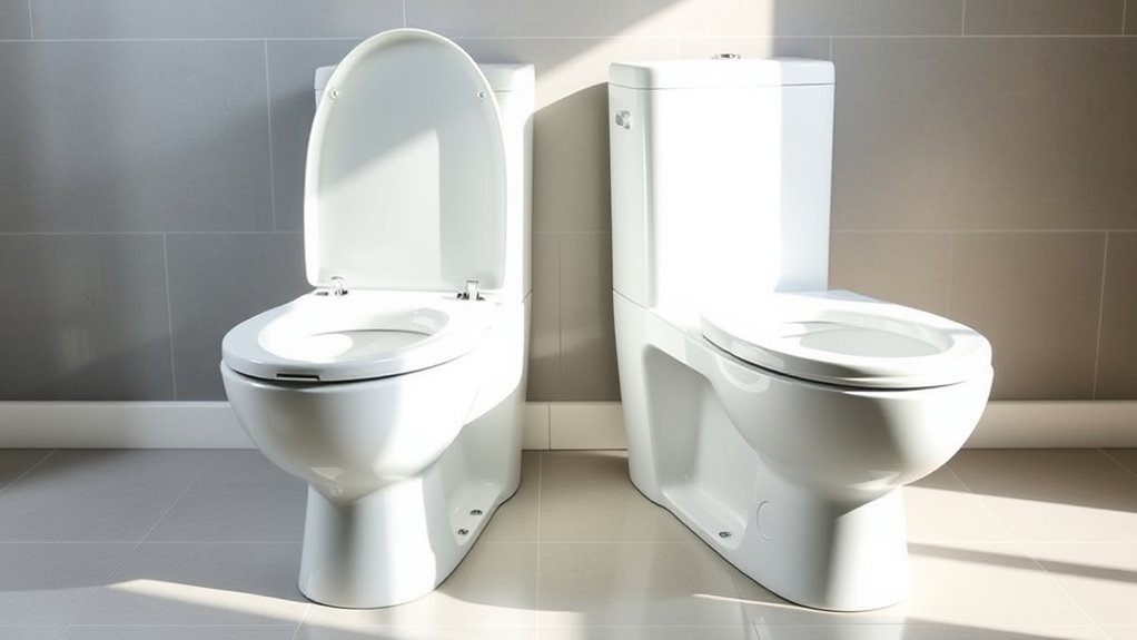 toilet height user comfort