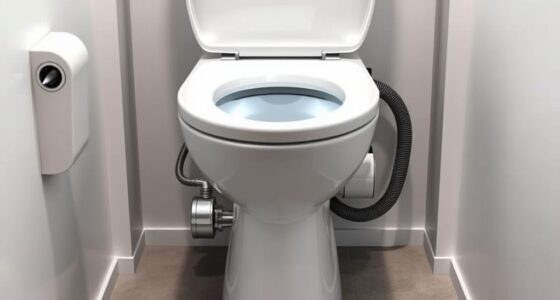 toilet with grinding mechanism