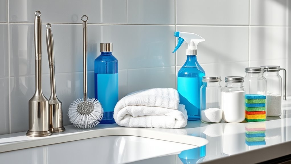 top bathroom cleaning supplies