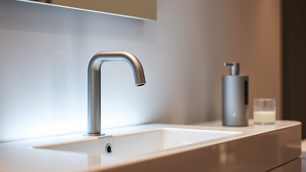 touchless hygienic water saving benefits